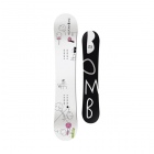 white bomb snowboard
