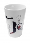 bomb porcelánový hrnek