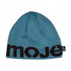 mojemoje čepice modrá-hnědá
