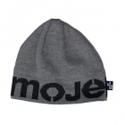 mojemoje čepice světle šedá-tmavě šedá