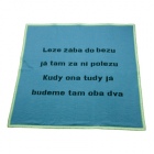 dětská deka říkanka